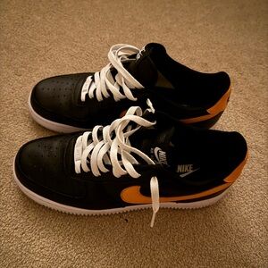 Air Force One - orange and black size 9.5 - worn once